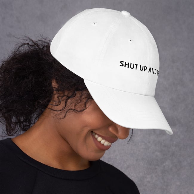Shut Up & Read cap