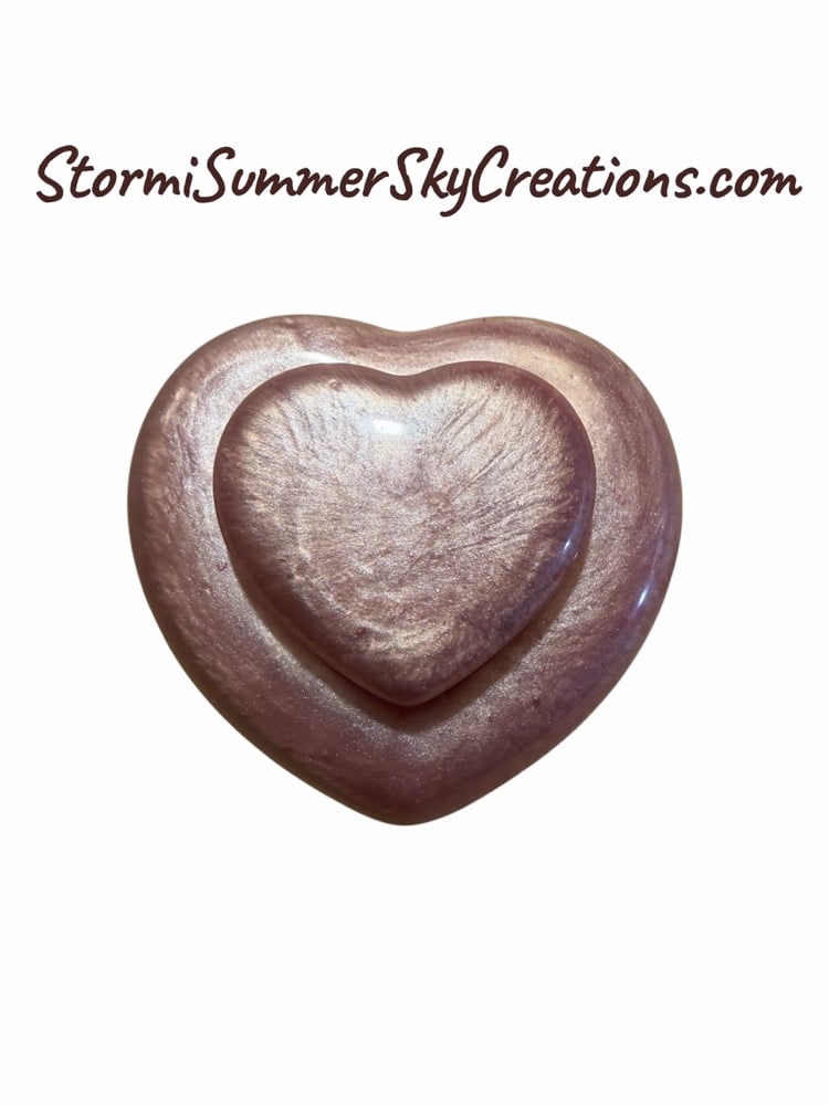 Image of Cherry pink Heart trinket box