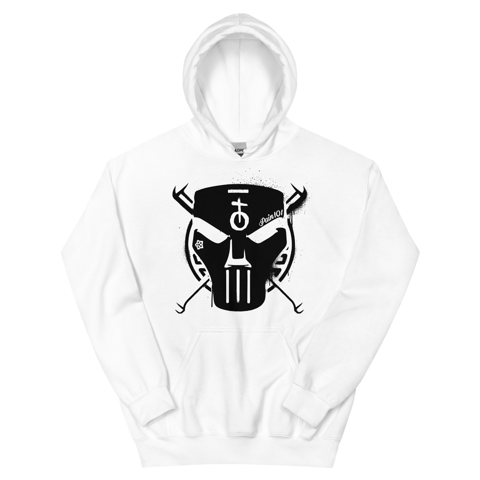 Image of TRAVIS OMEN- CASEY JONES Hoodie WHITE