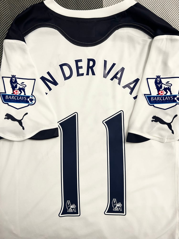 Image of Tottenham Hotspur “VAN DER VAART 11” Home Shirt + PL patches (M)