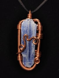 Blue Kyanite Pendant #2 Capelinha, Brazil