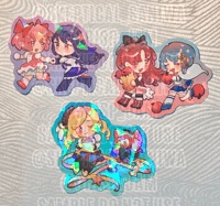 Madoka Magica Holographic Vinyl Stickers