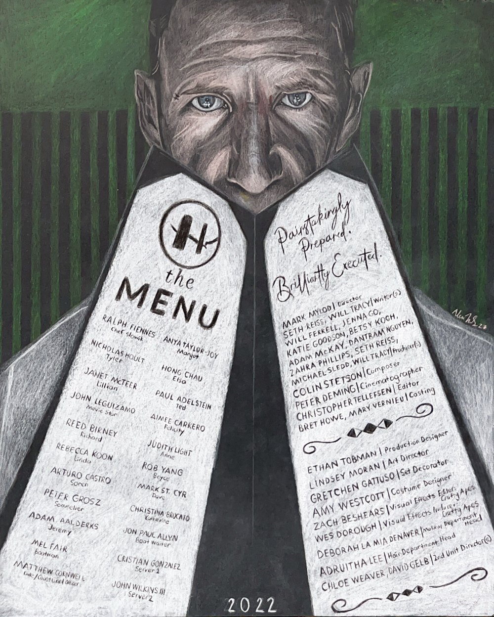 Image of “A dining experience to die for…” THE MENU Art Print