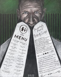 “A dining experience to die for…” THE MENU Art Print