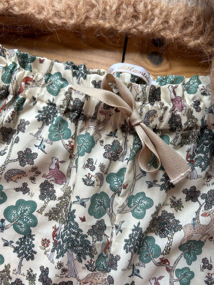 Image of Pyjamas shorts en Liberty taille M ou S