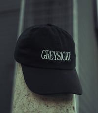 Image 1 of Greysight Logo Dad Hat – Black Adjustable Cap