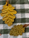 Decorative foil leaves