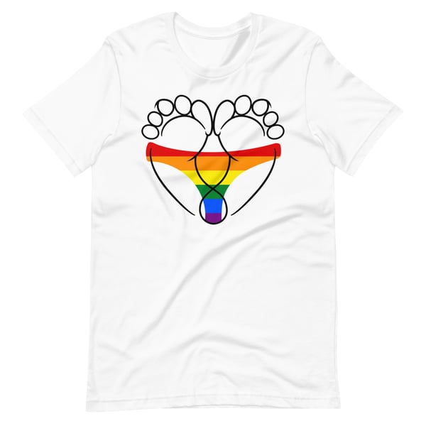 Image of Unisex LGBTQ Pedi Panty t-shirt