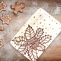 Image 1 of Bespoke Christmas Biscuit Plate