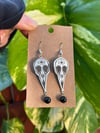 Raven Skull Earrings