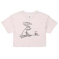 Image 5 of supportive people Women’s crop top