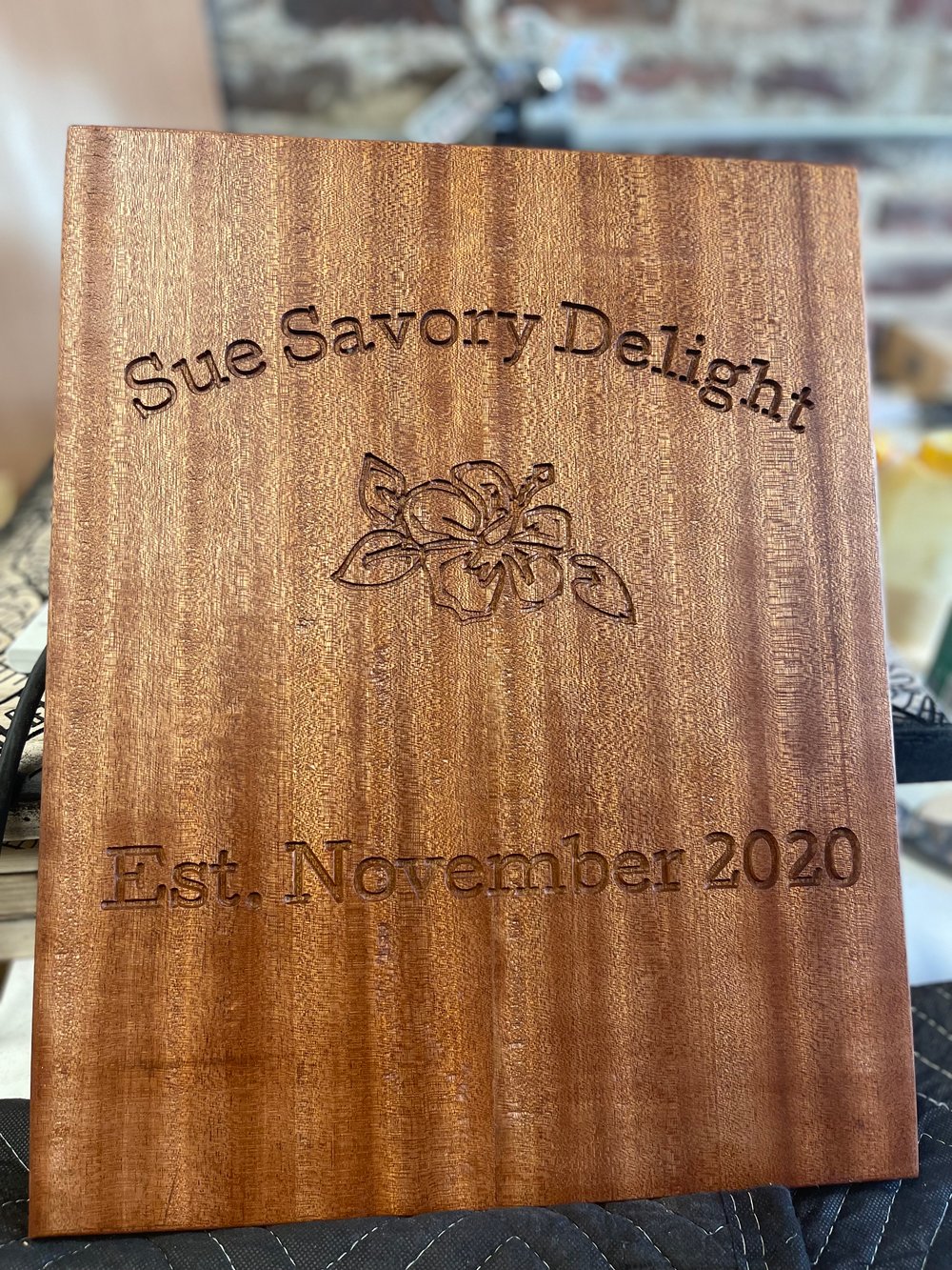 Image of Custom Hardwood Sign/Plaque