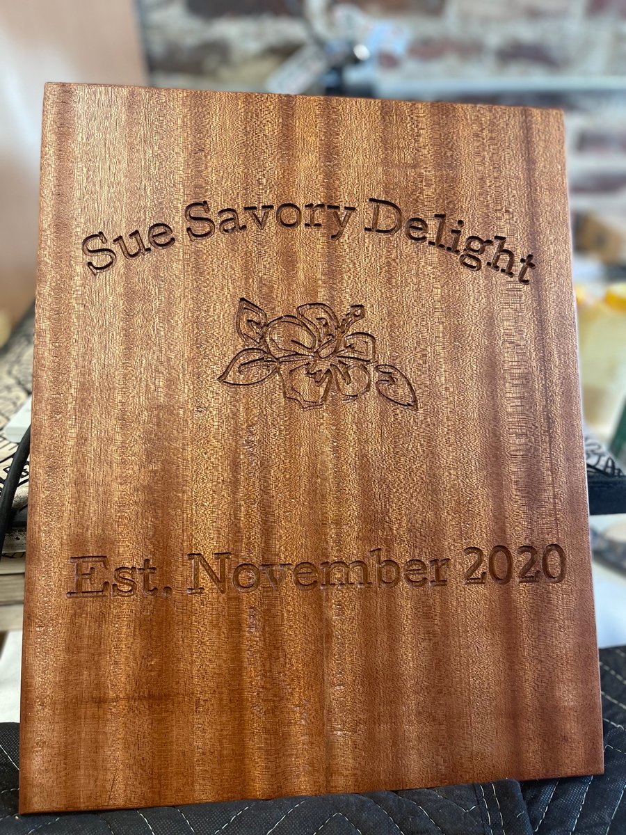 Image of Custom Hardwood Sign/Plaque