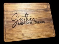 Image 2 of Custom Acacia Charcuterie Board
