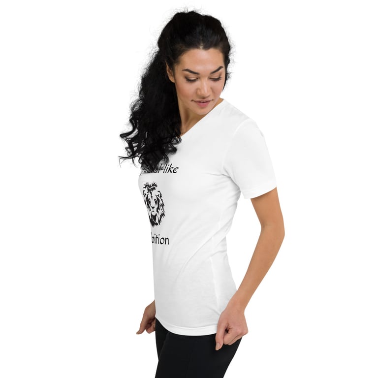 Tom's Animalistic Ambition Unisex V-Neck T-Shirt Image 5