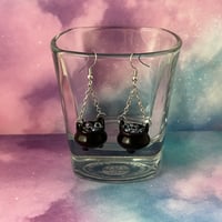 Image 5 of Bubbling Cauldron Earrings