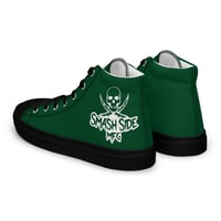 Image 10 of  Forest Green Black Flag High Tops