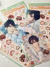 Image 2 of NEW - Caleb sticker sheet!
