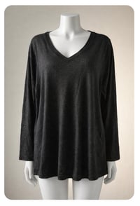 Image 11 of New 1X Sonoma Glitter Black top #574*8