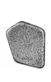 Image 2 of 1 oz Silver Piece - Germania Mint Fluorescent Rune: Jera