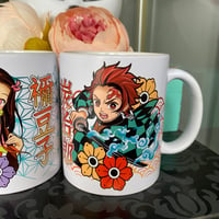 Image 1 of Lot 2 mugs Nezuko Tanjiro