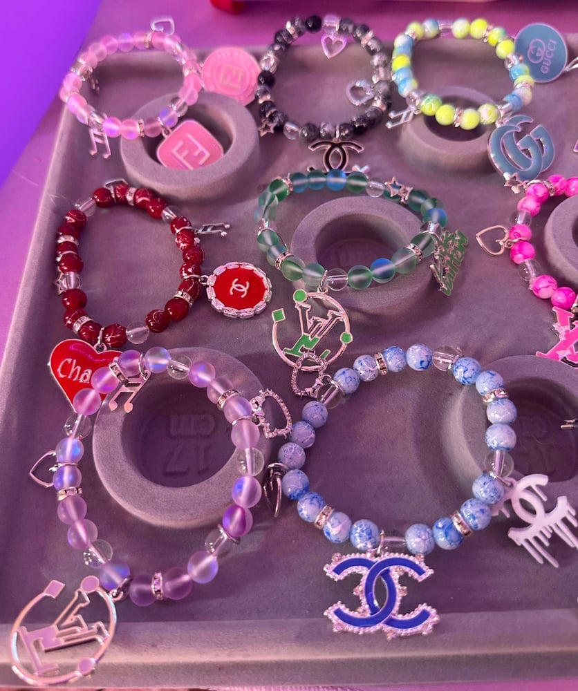 Image of Lavish charm bracelets 