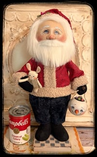 Image 3 of Santa Claus Folk Art Christmas character Doll