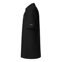 Image 4 of Birdflip® black golf shirt