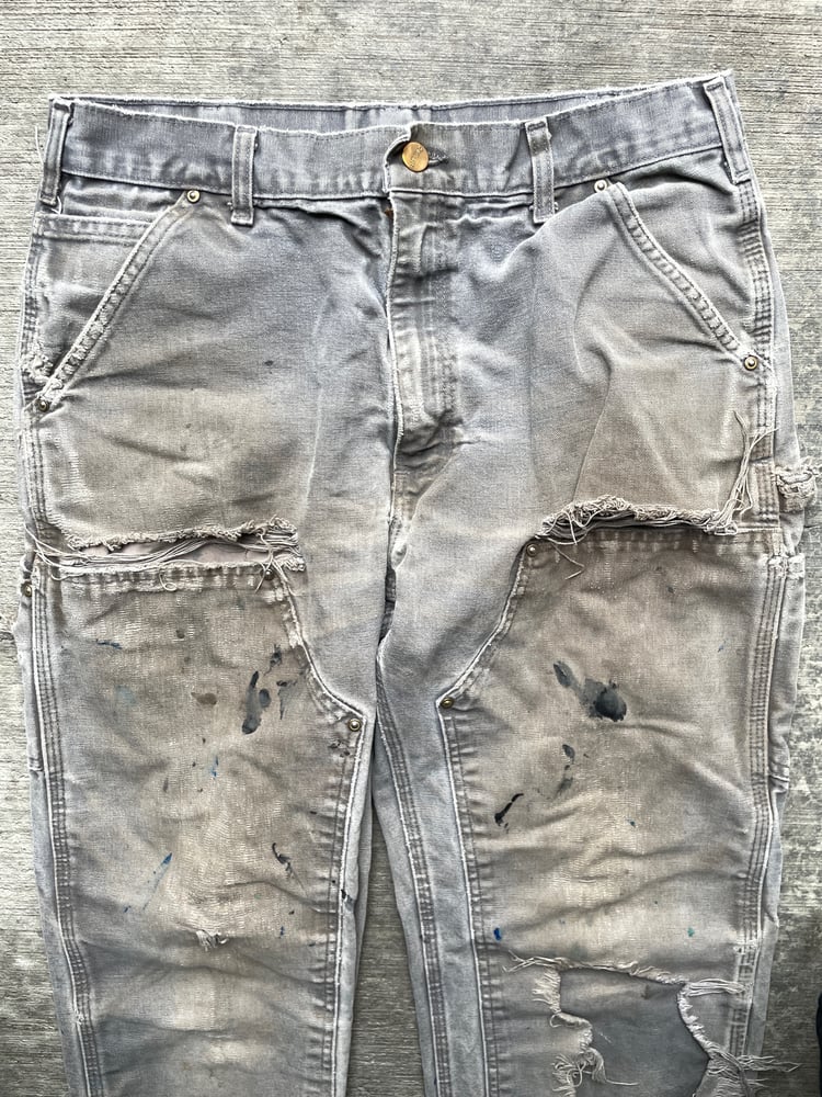 Image of Vintage Carhartt Double Knee Pants B01 GVL