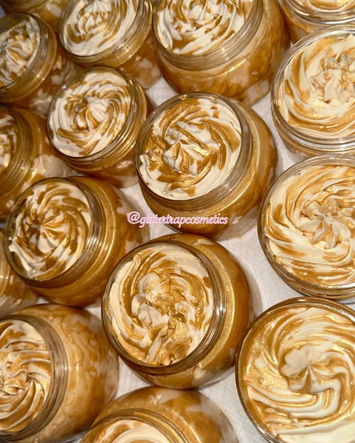 Image of Jasmine & Gardenia💮🤍 Shimmery✨Organic Whipped Body Butter🧈