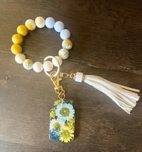 Image 1 of JOMAX Jewelry-Silicone Bead Wristlet/Keychain Mason Jar