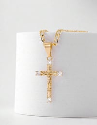 Image 2 of Cross Design pendant necklace