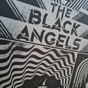 The BLACK ANGELS (Route du rock 2023) screenprint poster