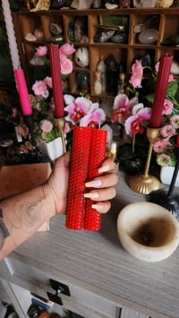 Image 2 of 6" Beeswax Ritual Candles