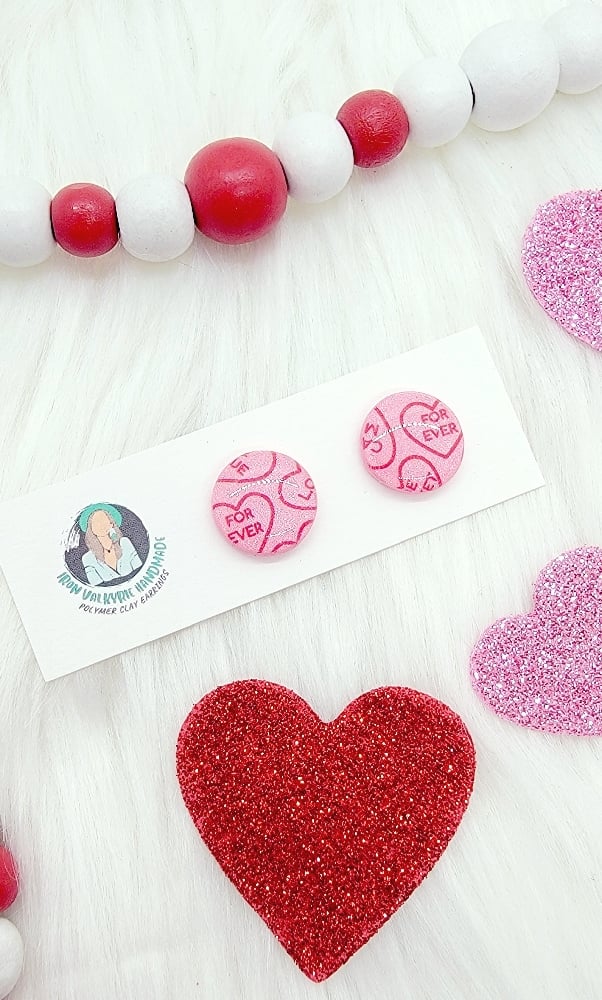 Image of Candy Heart Studs