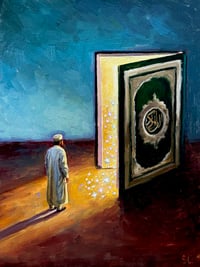 Something Strange Original Oil Painting 