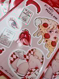 Image 2 of The Tasty pizza pie sticker sheet