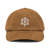 CASQUETTE VELOURS "SEIZEPI" BEIGE/MARRON