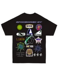 Image 1 of SPONSORED BY TEE (BLACK)