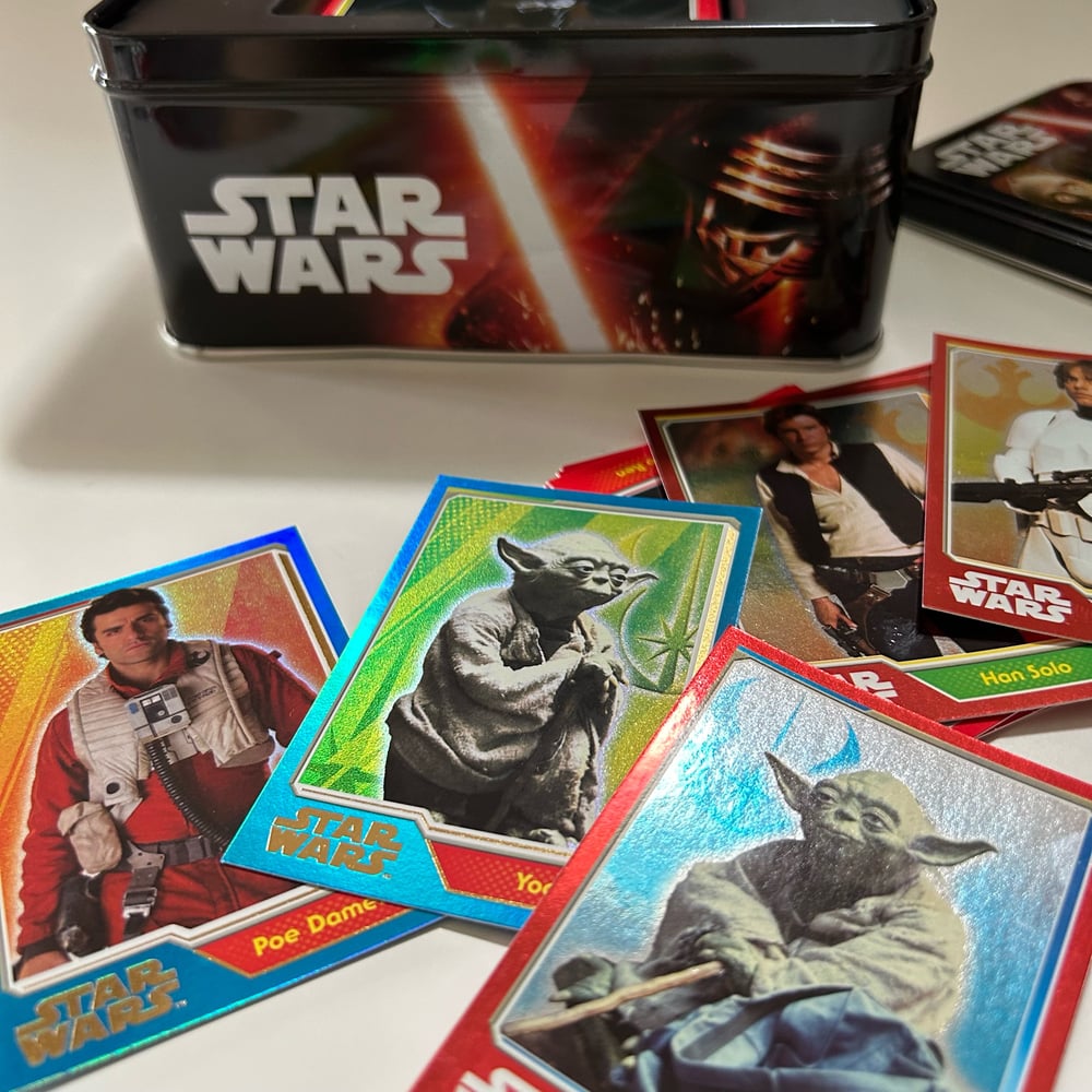 Image of CARTES COLLECTOR TIN STAR WARS DISNEY