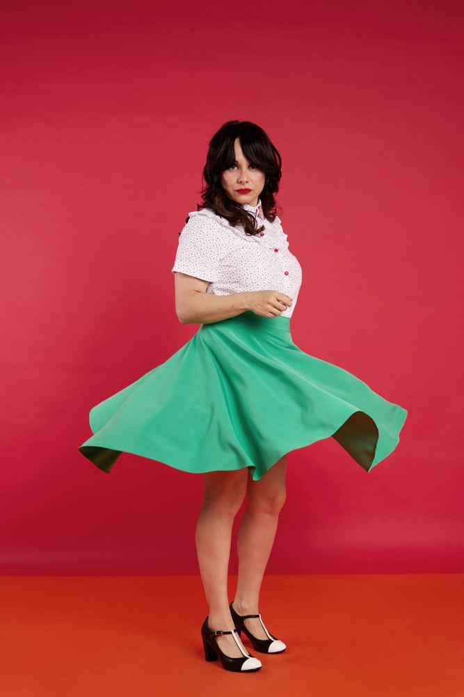 Image of Falda Charca Verde 