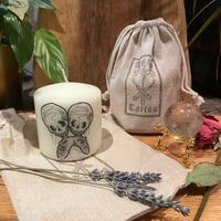Image 1 of Skeleton Candle