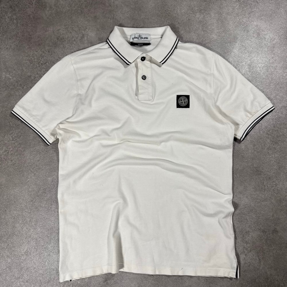 Image of Stone  Island Polo Shirt, Size Large