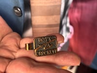 Image 1 of DAVY CROCKETT tie clip 