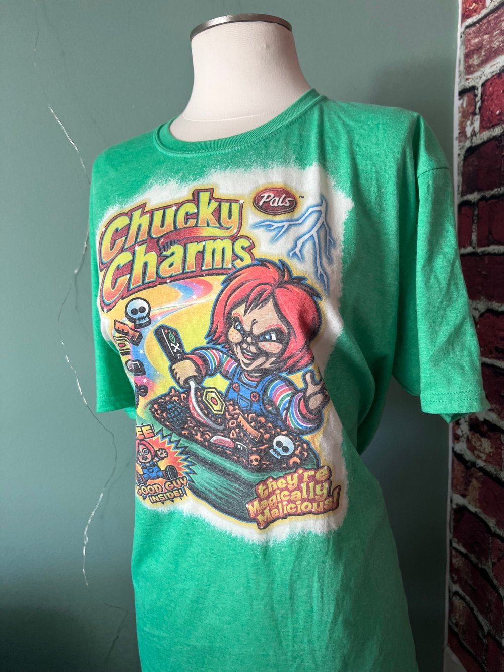 Chucky Charms Bleached Tee