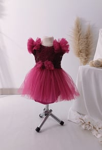 Image 1 of Photography body-dress • fuchsia • size 12-24 months