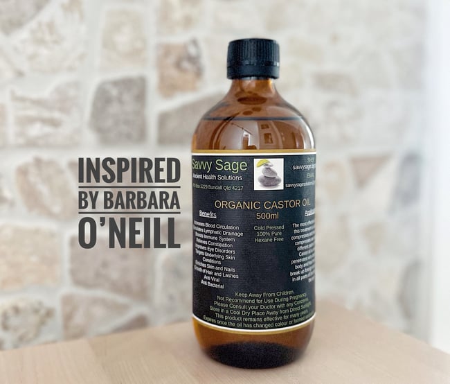 Organic Castor Oil 500ml