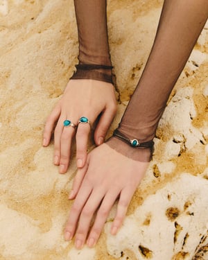 Image of LOWOOL - Dew Silver Bracelet