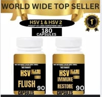 Image 1 of HSV FLUSH 180 CAPSULES KIT 