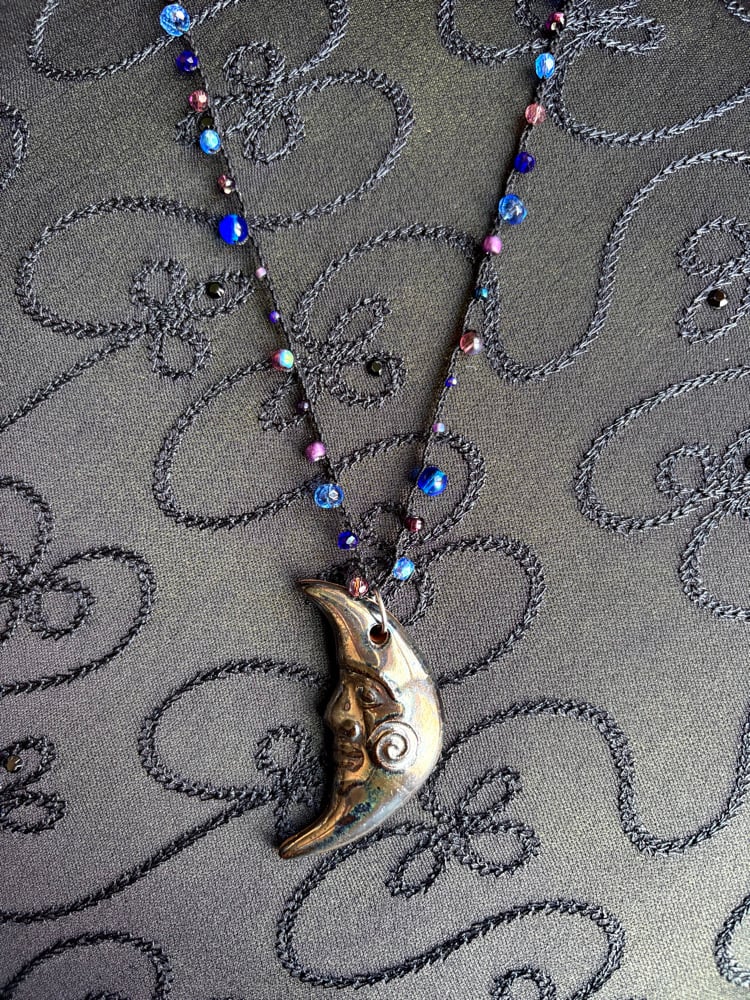 Image of Moon Necklace #2